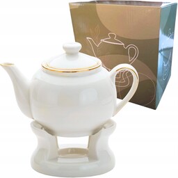 Porcelanowy Czajniczek do herbaty 950 ml Dzbanek