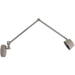 Lampa Ścienna ANTIDARK, Direction, ściemnialny, szary, salon, metal,
