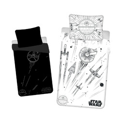 Jerry Fabrics Pościel świecąca w ciemności 140x200 Star