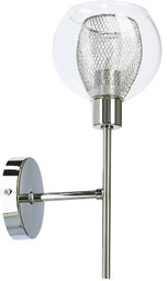 Lumes Nowoczesny chromowany kinkiet - D280 R1-F27