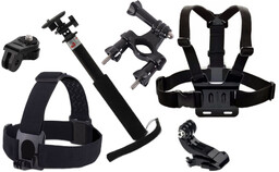 Zestaw Narty szelki kask monopod Xiaomi Yi 2