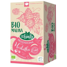 BiFix Bio Malina herbatka ekologiczna ekspresowa, 40g