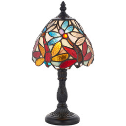 Lampa stołowa Tiffany 6424640W E14 golf - Interiors