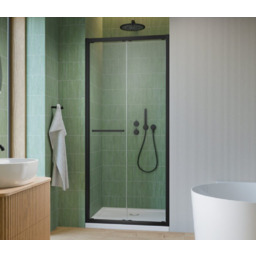 Radaway Alienta Black DWB drzwi wnękowe 100 cm