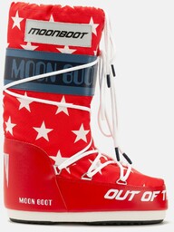 buty zimowe MOON-BOOT ICON RETROBIKER White Stars