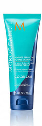Moroccanoil Blonde Perfecting, fioletowy szampon ochładzający odcień