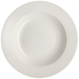 AMBITION Talerz Aura White 23 cm Biały