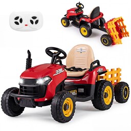 Traktor elektryczny z przyczepą dla dzieci Pojazd