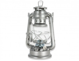 Lampa Naftowa Srebrna 24Cm