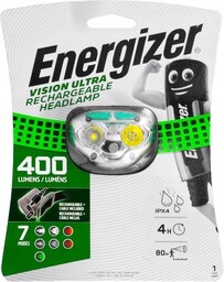 Latarka czołowa Energizer Vusion Ultra 400 Usb Rechargeable