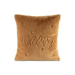Eurofirany Poszewka świąteczna 45x45 Chp 100 miodowa Merry