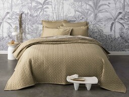Alexandre Turpault Narzuta satynowa Poesie Desert Beige