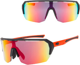 Okulary przeciwsłoneczne sportowe GOG E522-2 czarny/pomarańczowy