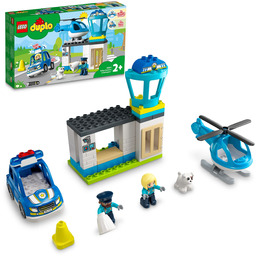 Lego Duplo Posterunek policji i helikopter 10959