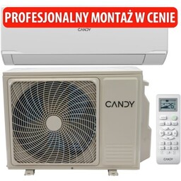 CANDY Klimatyzator Split, Pompa ciepła powietrze - powietrze