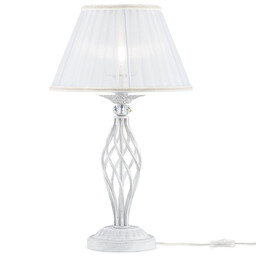 Maytoni Lampa stołowa glamour Grace ARM247-00-G z abażurem