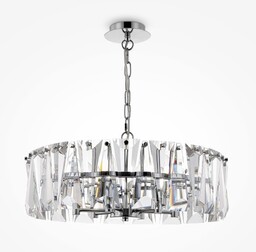 MAYTONI Puntes - Lampa wisząca E14x6, 60W, Chrom