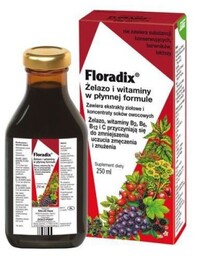 FLORADIX Żelazo i witaminy - 250 ml