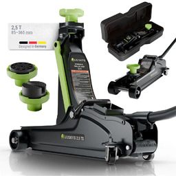 PODNOŚNIK SAMOCHODOWY 2,5T ŻABA LEWAREK HYDRAULICZNY AKCESORIAMI