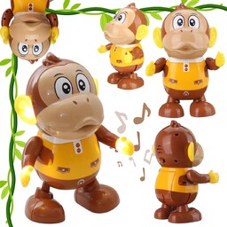 Tańcząca Małpka Ruchoma Efekty Świetlne I Dźwiękowe