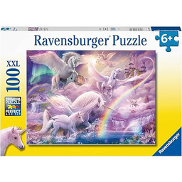 Ravensburger 12979 Unicorno Pegaso puzzle jednorożca, wielokolorowe, 100