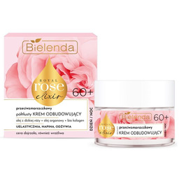 Royal Rose Elixir przeciwzmarszczkowy półtłusty krem odbudowujący 60+