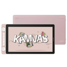 Tablet graficzny z ekranem HUION Kamvas 13 różowy