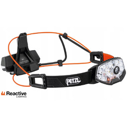 Latarka czołowa Led Petzl Nao Rl Czarny, Pomarańczowy