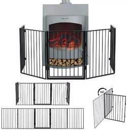 METALOWA BARIERKA OCHRONNA DO KOMINKA I PIECA BRAMKA