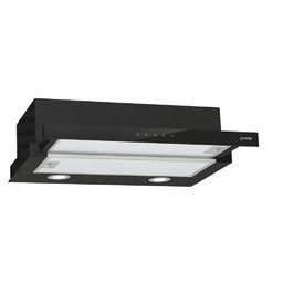 Okap Teleskopowy Gorenje TH64E4BG Czarny 135W 71dB Led