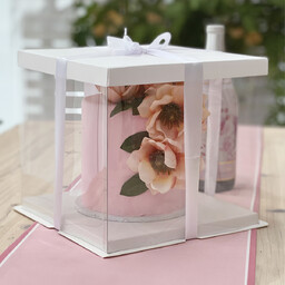 Ozdobne pudełko na ciasto - 25 x 25