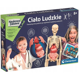 Clementoni Naukowa Zabawa Ciało Ludzkie