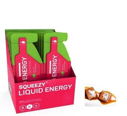SQUEEZY Żel energetyczny 33 g Słony karmel 12+1