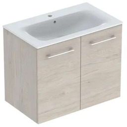 GEBERIT 501.259.00.1 Zestaw umywalki meblowej Selnova Square, slim