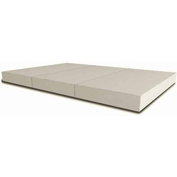 materac Kometa 150x100x10 trzyczęściowy popielaty
