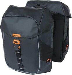 Basil Torba rowerowa podwójna Miles 34 litry PVC