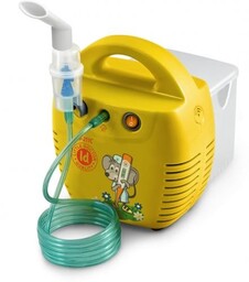 Inhalator tłokowy dla dzieci LITTLE DOCTOR LD-211C żółty