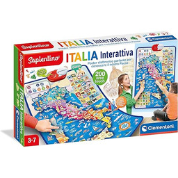 Clementoni - 16445 - Sapientino - interaktywna mapa