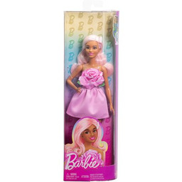 Lalka Barbie Fashionistas Sukienka Róża HYT94