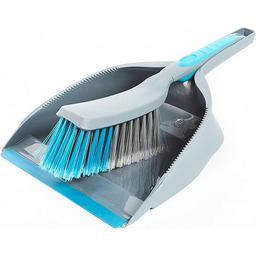 Beldray LA049254 Kuchenna szufelka ze zmiotka, szaro-niebieska