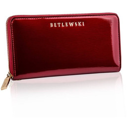Portfel damski BETLEWSKI ZBPD-BS-5297 czerwony