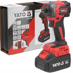 Yato Zakrętarka Udarowa Akumulatorowa Bezszczotkowa 18V 4,0Ah 230NM