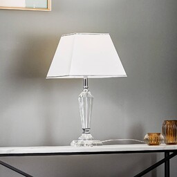 ORION Lampa stołowa Veronique, biały / opal, salon