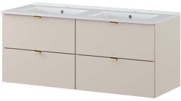 COMAD Zestaw mebli DALIA CASHMERE 2 szafki, umywalka