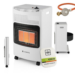 PIECYK GAZOWY 4,2kW NA BUTLĘ GAZ LPG BIAŁY