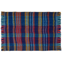 Hübsch - Koc Loom, wielokolorowy, 140 x 200