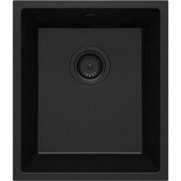 DEANTE Zlewozmywak jednokomorowy Corda ZQA N10B Nero 46x38