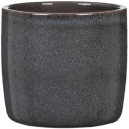 Szara osłonka na doniczkę Scheurich 900 Mystic Grey