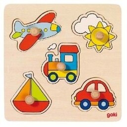 Goki, puzzle z uchwytami Podróż