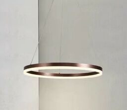Coffee Ring 60 - żyrandol LED 60cm pierścień